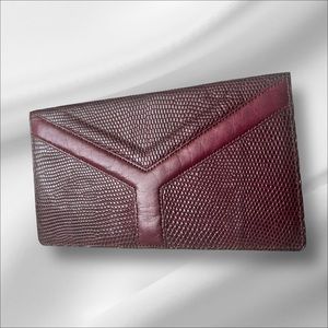 YSL flat wallet
